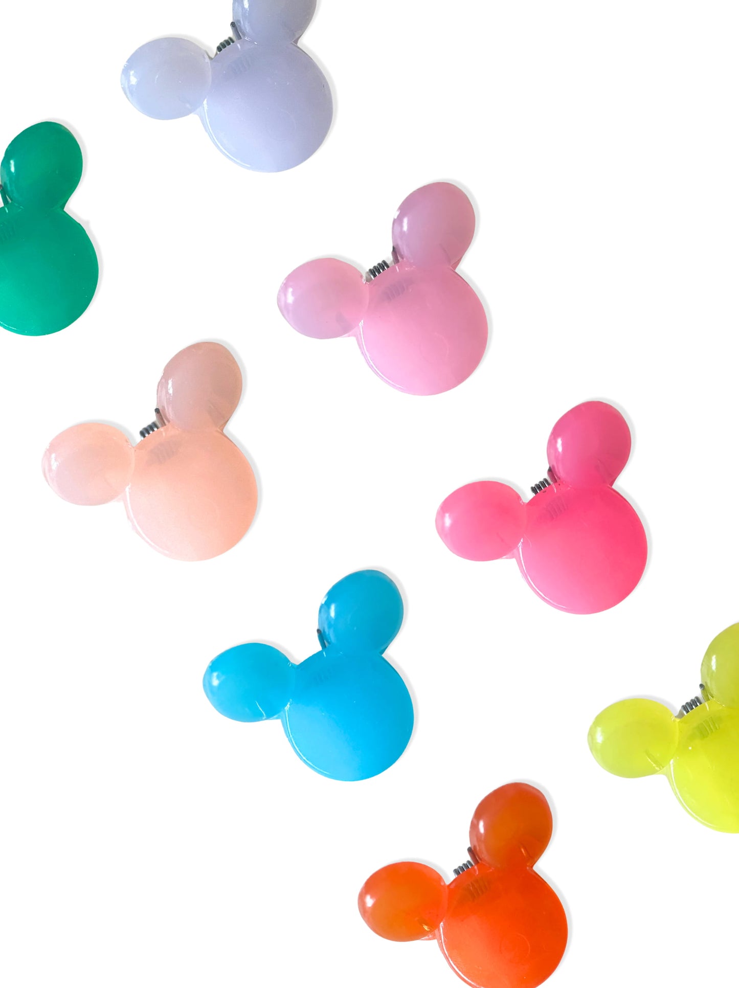 Set of colorful and small springs