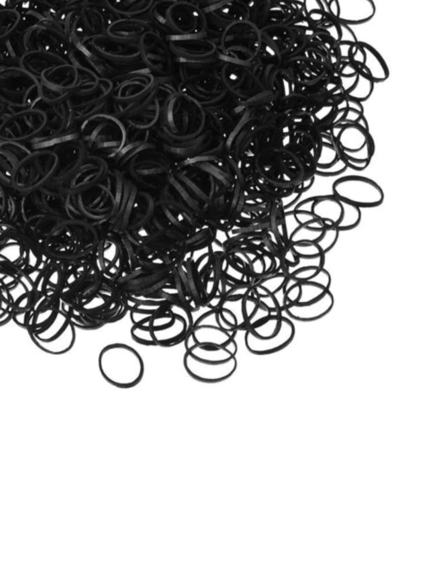 Set of small hair elastics