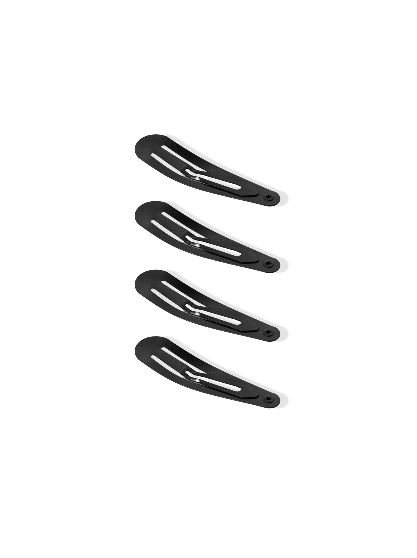 Black hair tongs set