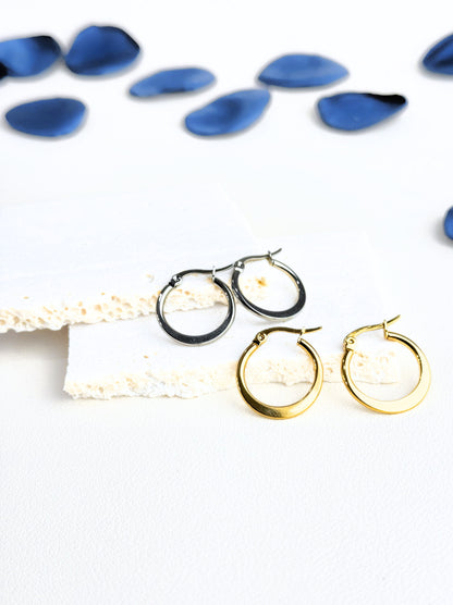 20mm golden steel rings