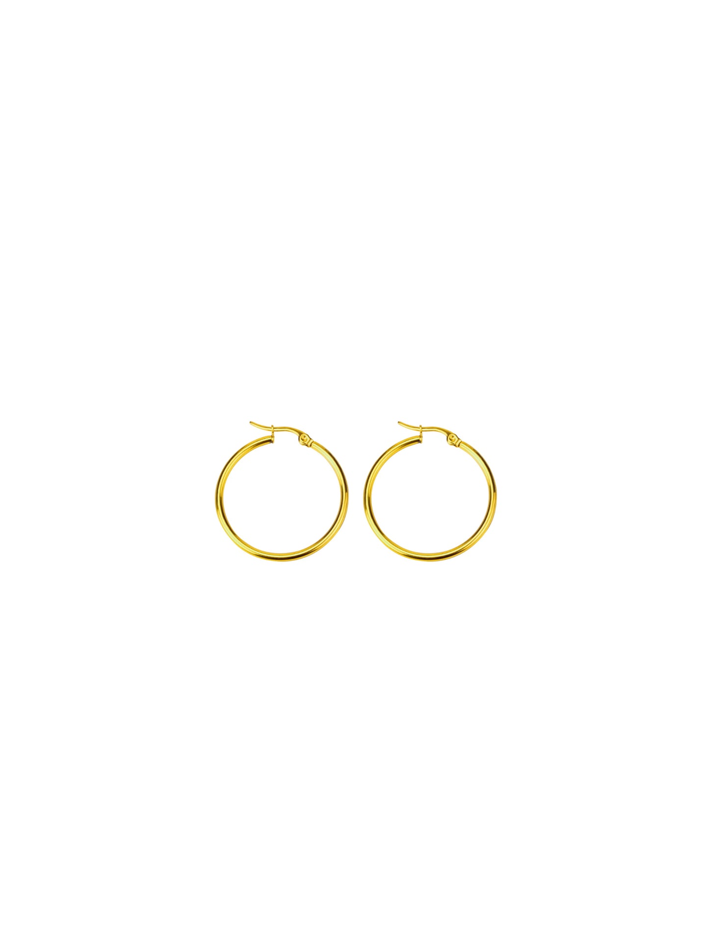 10mm golden steel rings