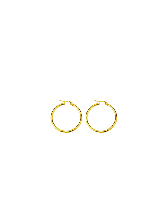 10mm golden steel rings