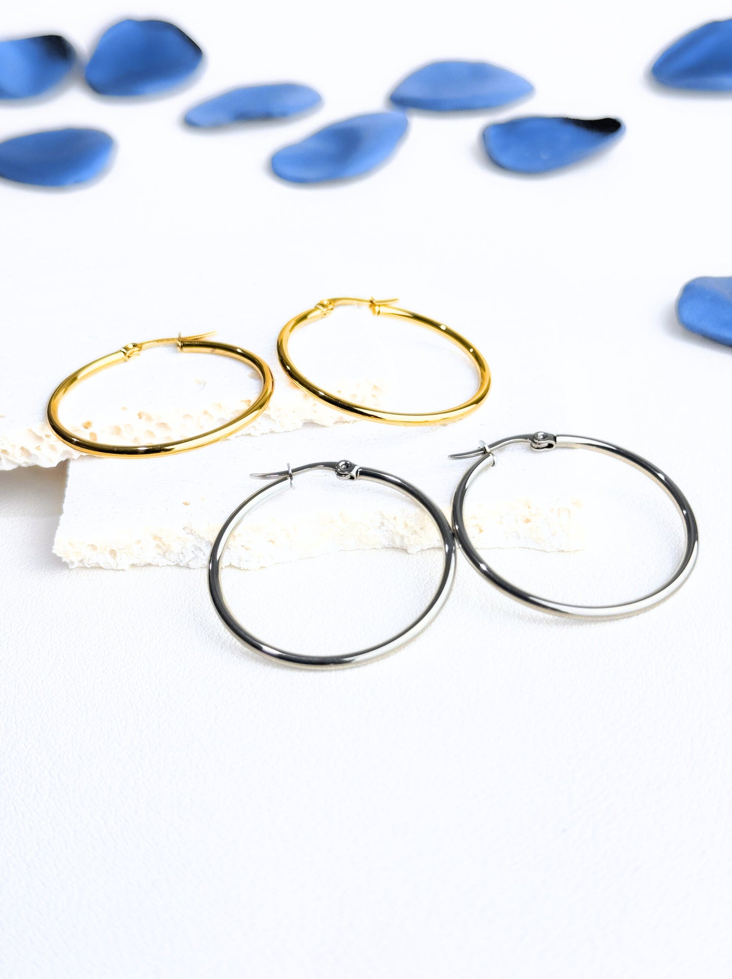 30mm golden steel rings