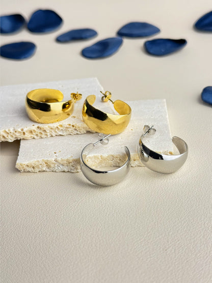 25mm golden steel rings