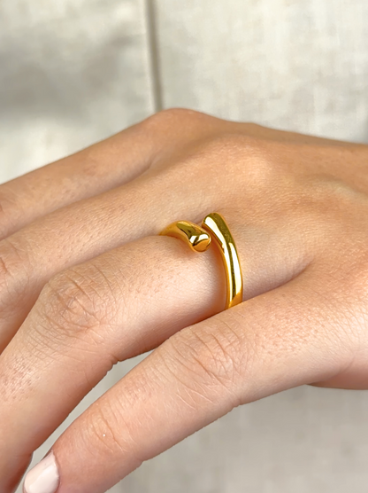 Golden Steel Ring