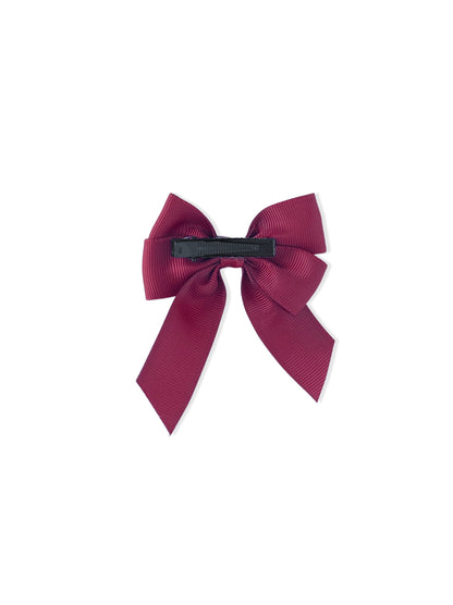 Hair clip with bow