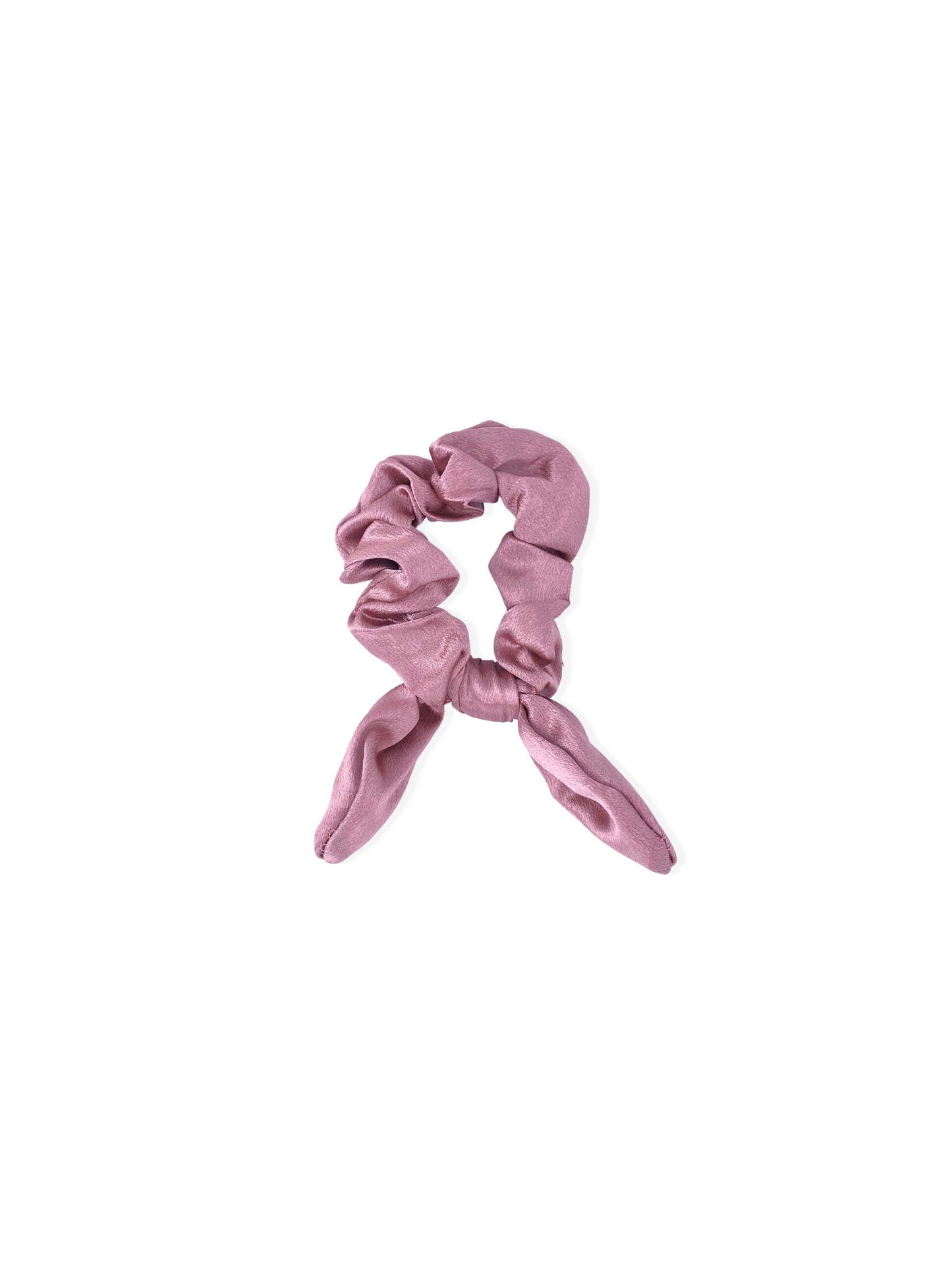 Pink hair elastic with bow