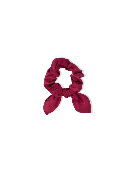 Red hair elastic with bow