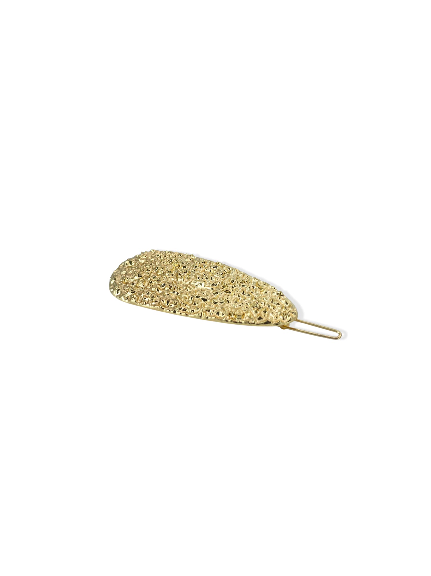 Golden hair clip