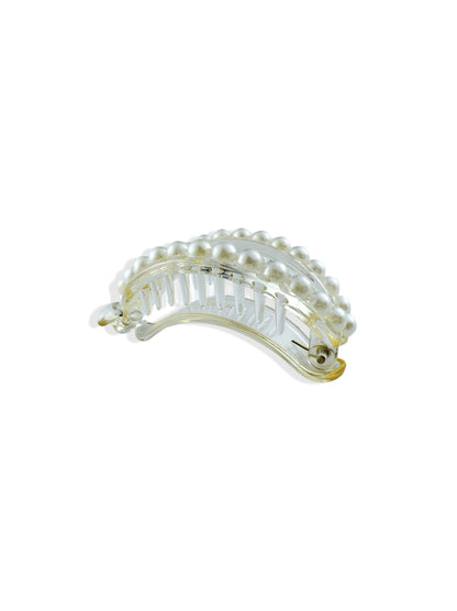 Hair clip with pearls