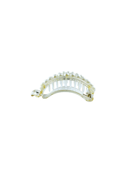 Hair clip with pearls