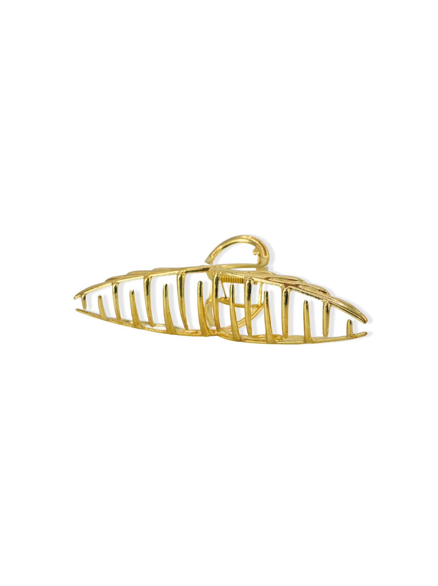 Golden hair clip