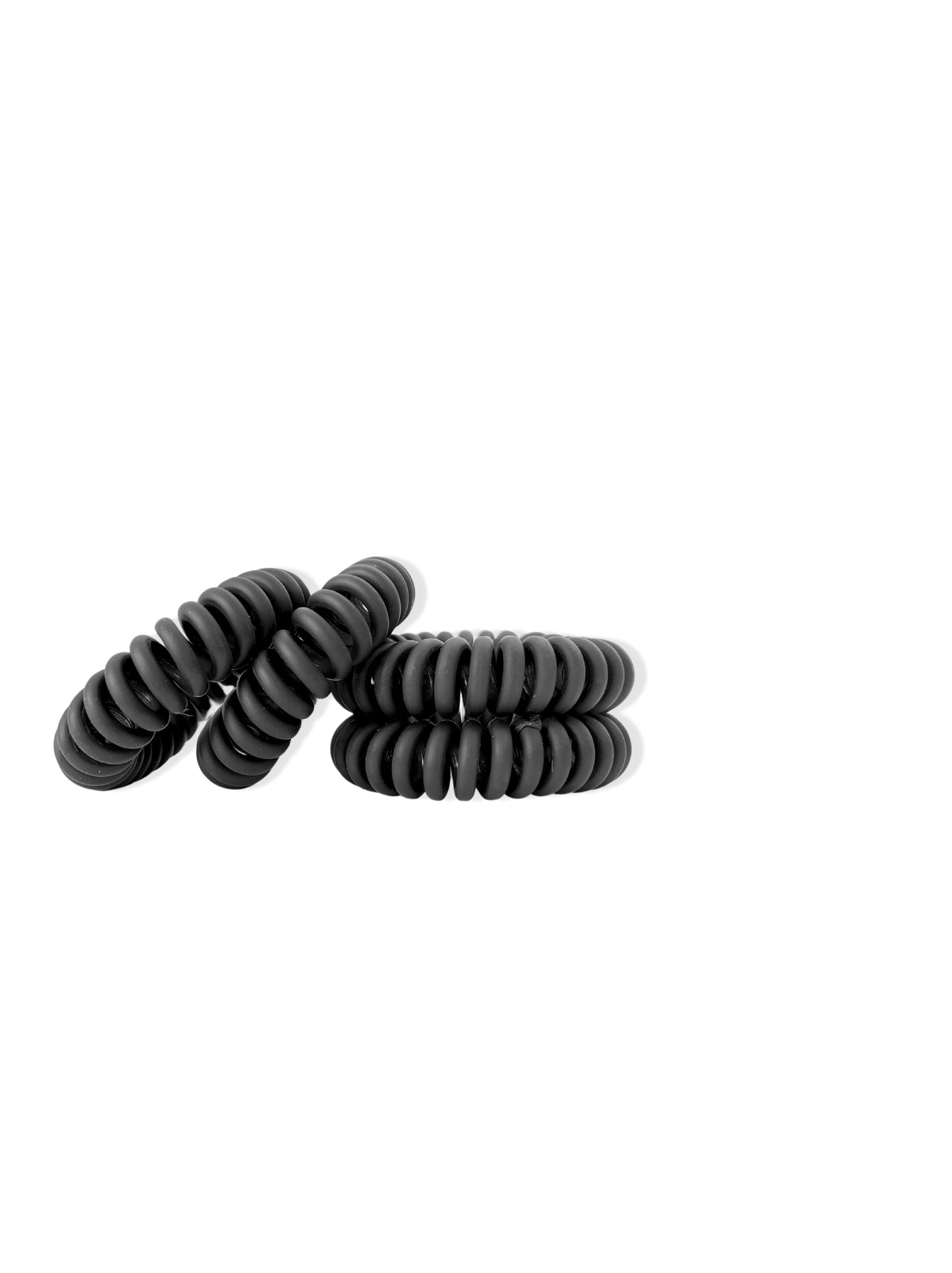 black hair elastics