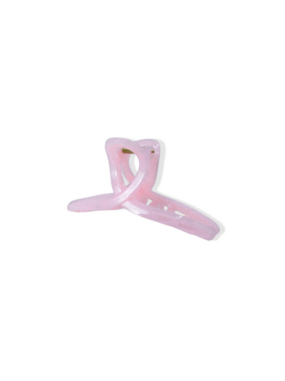 Pink hair clip