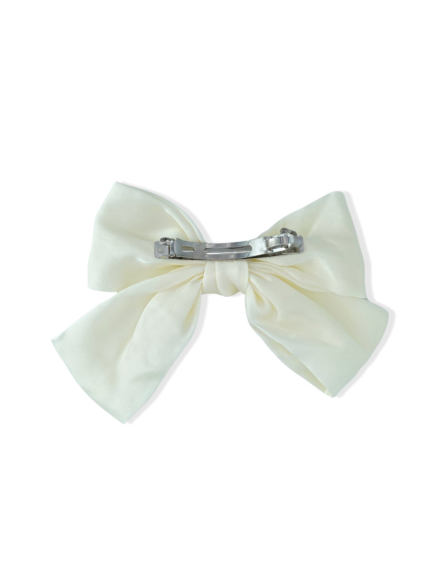 French hair clip with bow